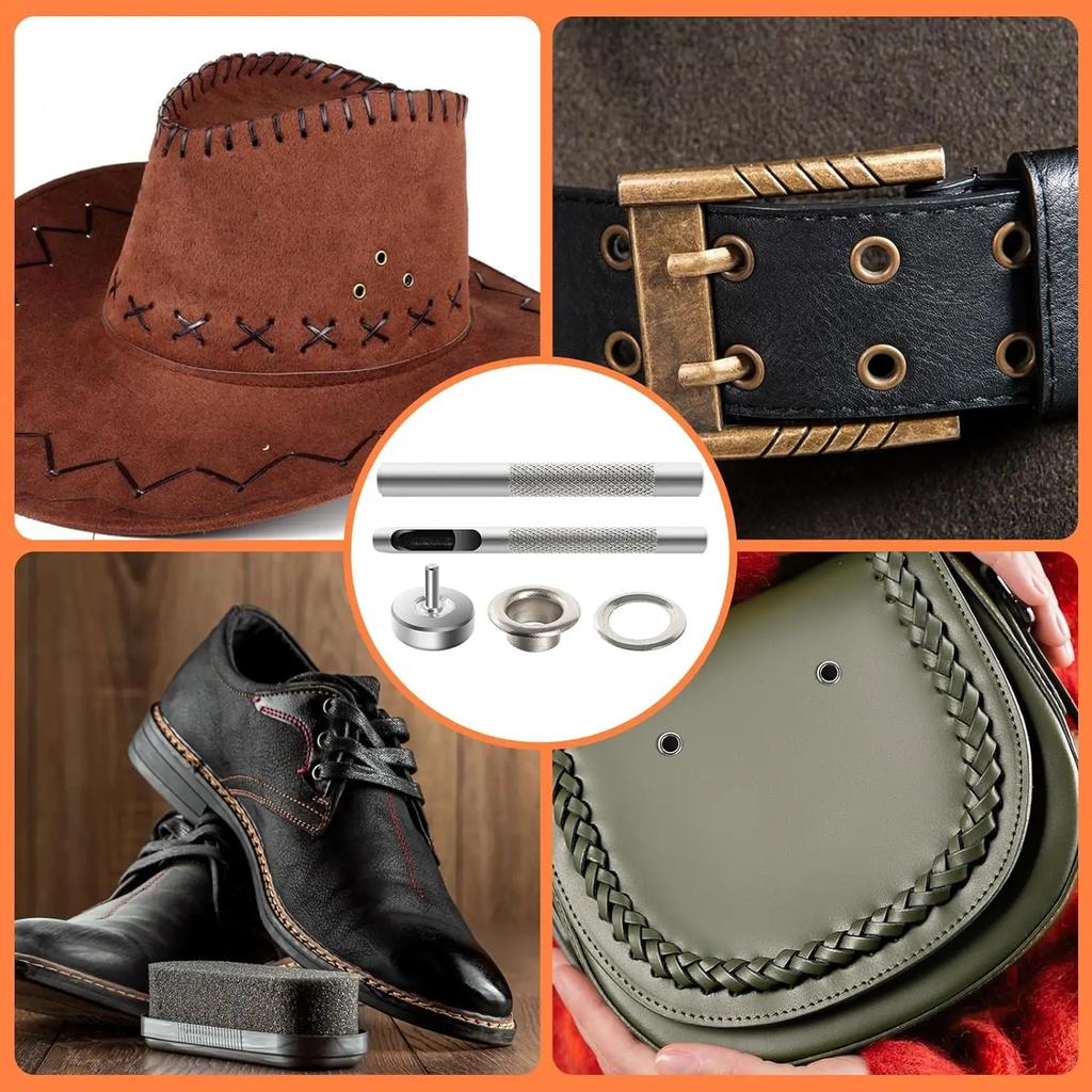 Набор металлических люверсов, многофункциональный набор плоскогубцев для ремня, одежды, брезента, штор, обуви, люверсов для палаток, набор инструментов для установки люверсов