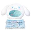 Naitou Design Plush Costumer Lace Cape Cinnamoroll, Size M, for Plush Toys Ages 6+, Hat Width: Approx. 22cm