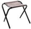 CAMPING MOON Folding Stool, Camping Stool, Foldable Low Chair, Low-Style Chair, Canvas Fabric, Brown, F-35-H