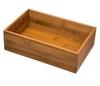 Bac De Rangement - Noname - Rectangle - Bois - Marron - L. 38 X L. 15 X H. 7 Cm