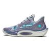 Баскетбольные кроссовки Li Ning Sonic 11 Astro-S1 из искусственной кожи с амортизацией, нескользящие, износостойкие, с низким верхом, мужские кроссовки кирпично-серого цвета ABAT021-3