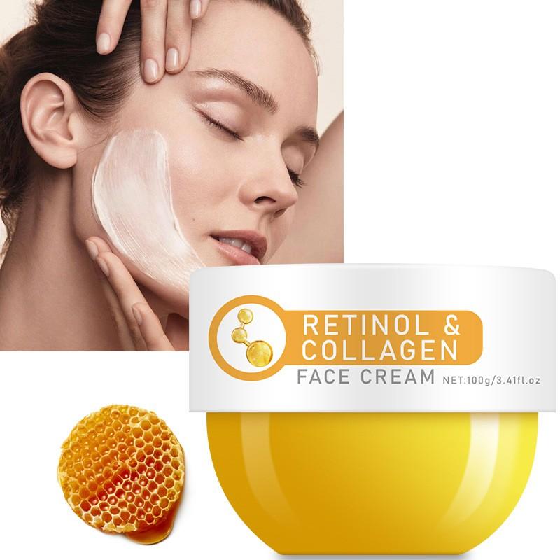 Антивозрастной ретинол коллаген омоложение бакучиол ретинол улучшение эластичности кожи нежный и не раздражающий для лица 100 г