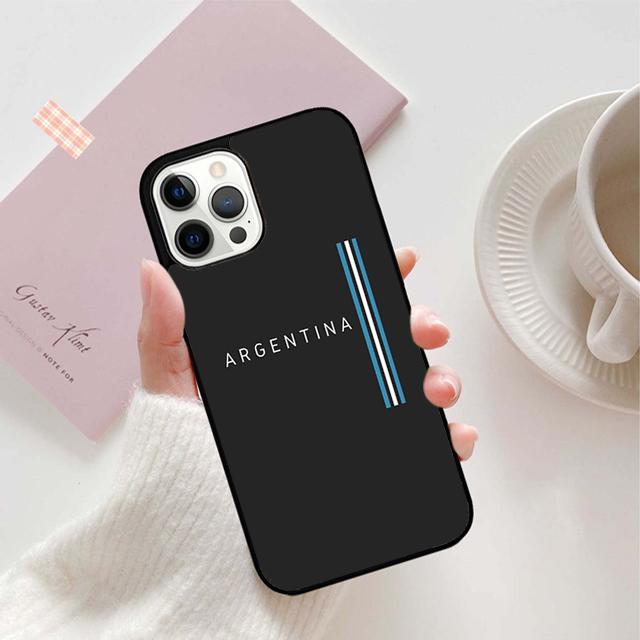 Чехол для телефона с флагом Аргентины для iPhone 17 Air 15 16 11 12 13 14 Pro Max Чехол для iPhone 17 Air Max Plus coque Fundas Shell