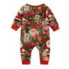 Matching Family Christmas Print Flannel Homewear Set Long-Sleeve Top And Pants