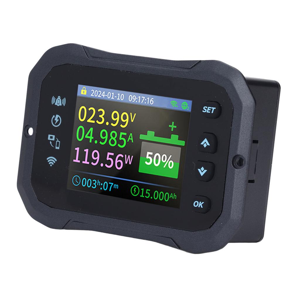 Кулонометр для автофургона, Wi-Fi, пульт дистанционного управления, емкость аккумулятора, вольтметр 10-100 В 100 А