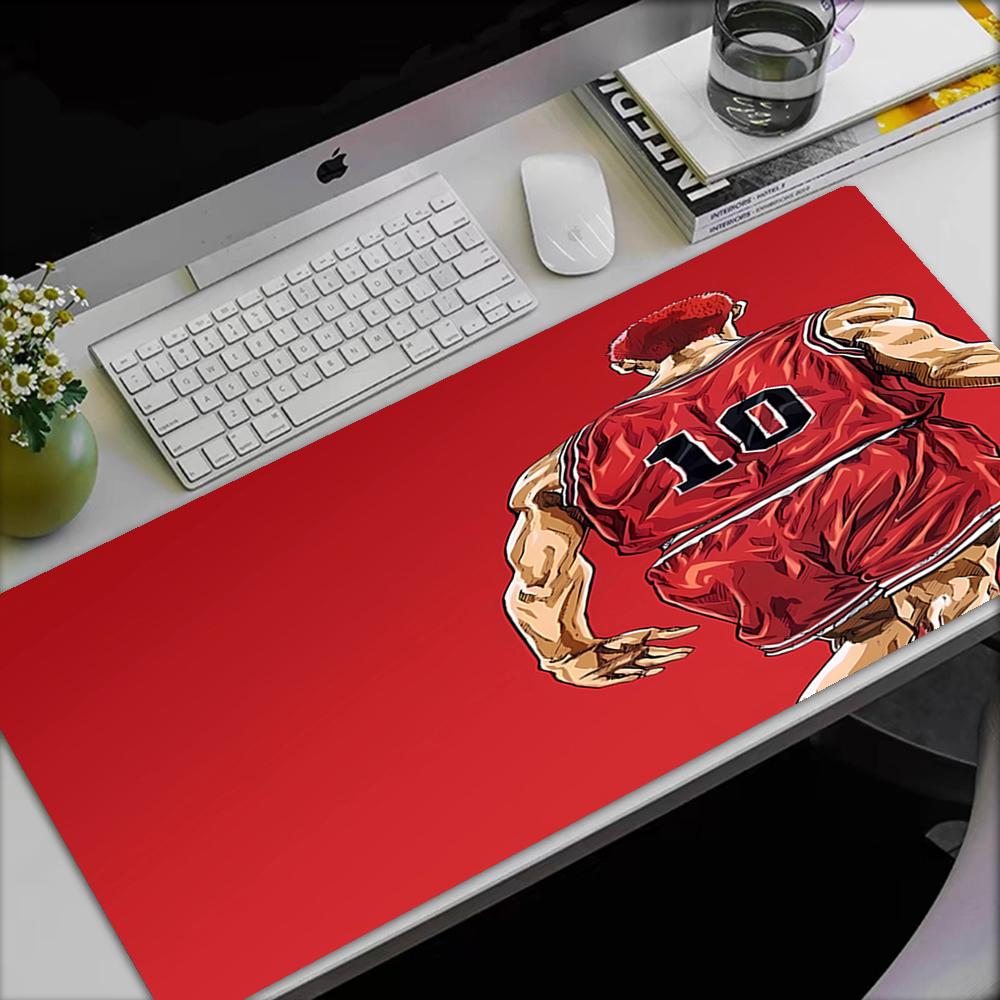 Slam Dunk Theme Mouse Pad, Non Slip Rubber Base, Multifunctional Office & Home Decor, Perfect for Workspace Personalization.