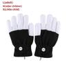 New 1 Pair LED Flashing Magic Gloves Colorful Finger Glowing Glove for Winter Festival