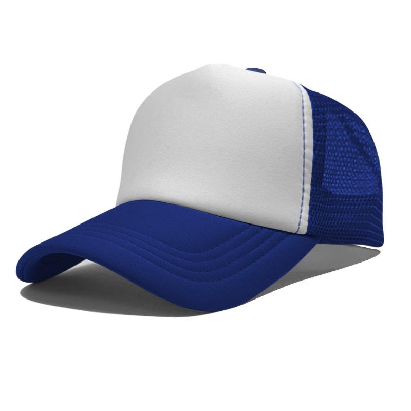 High Quality Custom LOGO 5 Panel Mesh Baseball Cap Print Embroidery Sponge Foam Trucker Hats