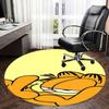 Garfield Chair Mat - Round Carpet for Home Decor, Office, Living Room