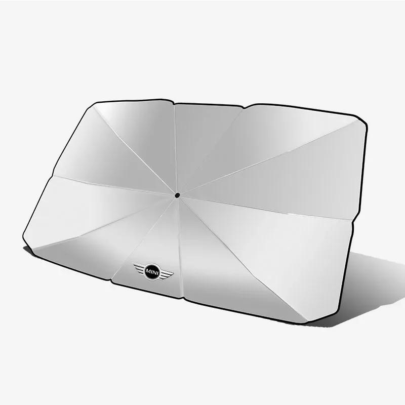 VIQ3   Windshield SunShade Umbrella Hemmed Edges Cover Protector Parasol For BMW M M3 M5 E46 E90 F20 E39 E91 E87 E60 E93 F10 X3 E83 E61