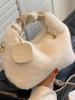 2026 New Winter Plush Furry Handbag: Cute, Handheld, Underarm Small Bag