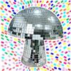 Mushroom Disco Ball Mirror Reflective Home Decoration Crafts Mushroom Ornaments Technology Bar Atmosphere Decoration Miniatures
