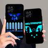 Чехол для телефона D-Deltarune Ralsei для iPhone 17 16 15 14 13 12 11 Pro Max Plus Черный корпус