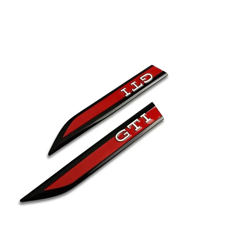 2026 Hot Sticker 2Pcs Metal Car Side Fender Bumper Strip Protective Sticker for Volkswagen GTI Golf 2 3 4 5 6 7 MK2 MK3 MK4 MK5