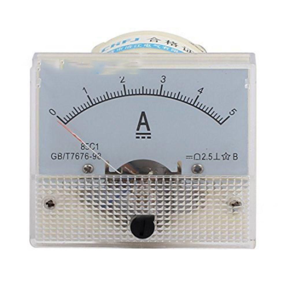 Амперметры 100 мкА/500 мкА/1 мА Амперметр 85C1 Аналоговый панельный измеритель Аналоговый панельный амперметр Миллиамперметр