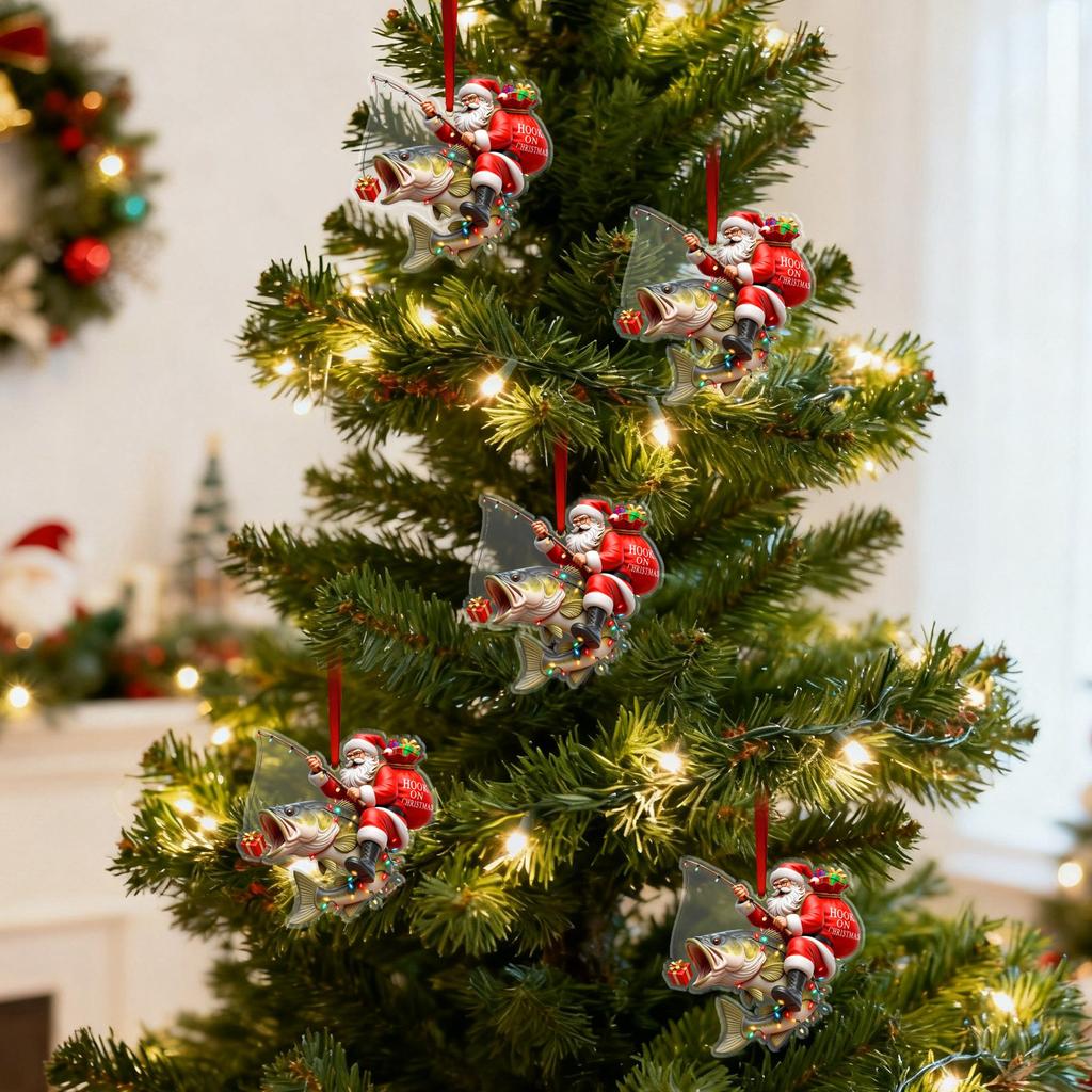 2D Рождественские подвески — идеальные праздничные декоративные подвески и приятные подарки-подвески