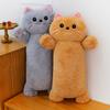 Плюшевая игрушка в виде кошки, обнимающая ногу, детская комфортная кукла, подарки, фестиваль