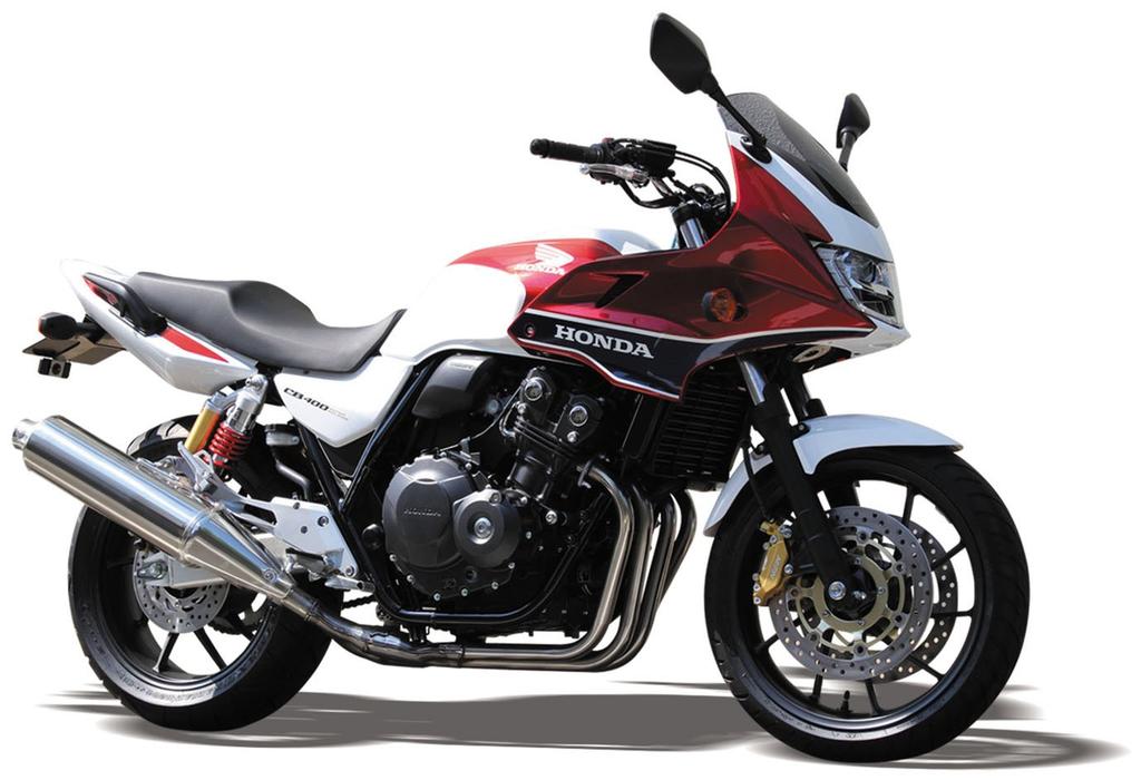 Комплект запчастей для мотоцикла Kijima без крыльев HONDA CB400SF('14-) Сталь/Черный 315-047