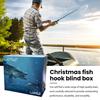 Рыболовный Адвент-календарь 24 дня Календарь обратного отсчета до Рождества с набором рыболовных приманок для взрослых мужчин и юношей-подростков