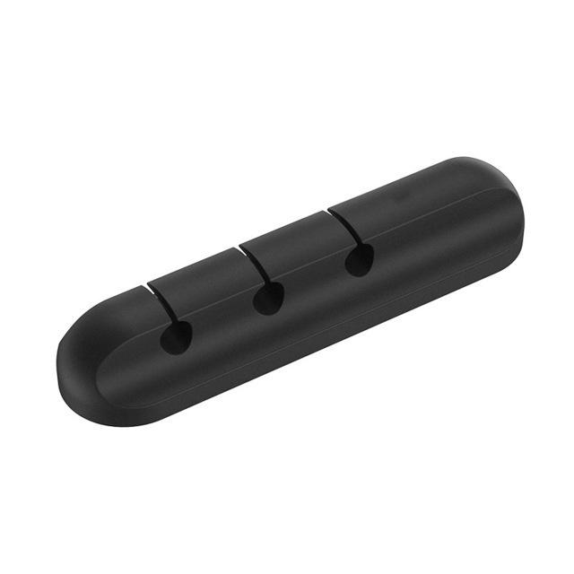 Силиконовый органайзер для USB-кабелей, намотка для зарядного кабеля USB, настольные зажимы для организации, держатель для кабелей для мыши, наушников, аксессуаров