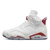 Мужские кроссовки Air 6 Retro Red Oreo White University-Red Black CT8529-162