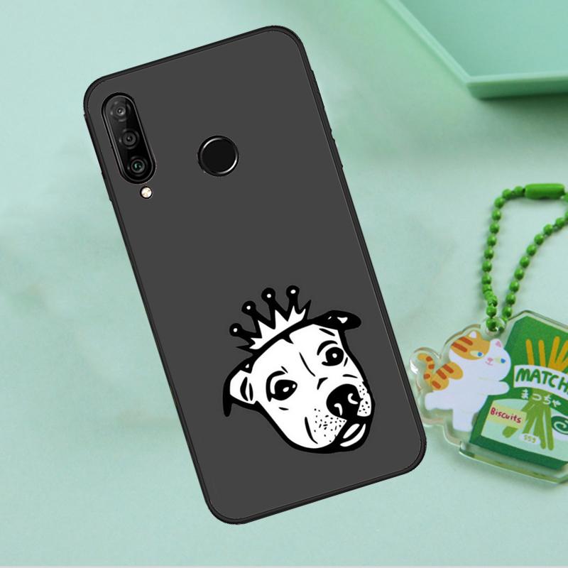 Стаффордширский бультерьер Для Huawei Nova 10 9 SE 5T 12s 12i 11i Y91 Y90 Y60 Y70 Y72 Y61 P20 P40 P30 Lite P60 Pro Чехол