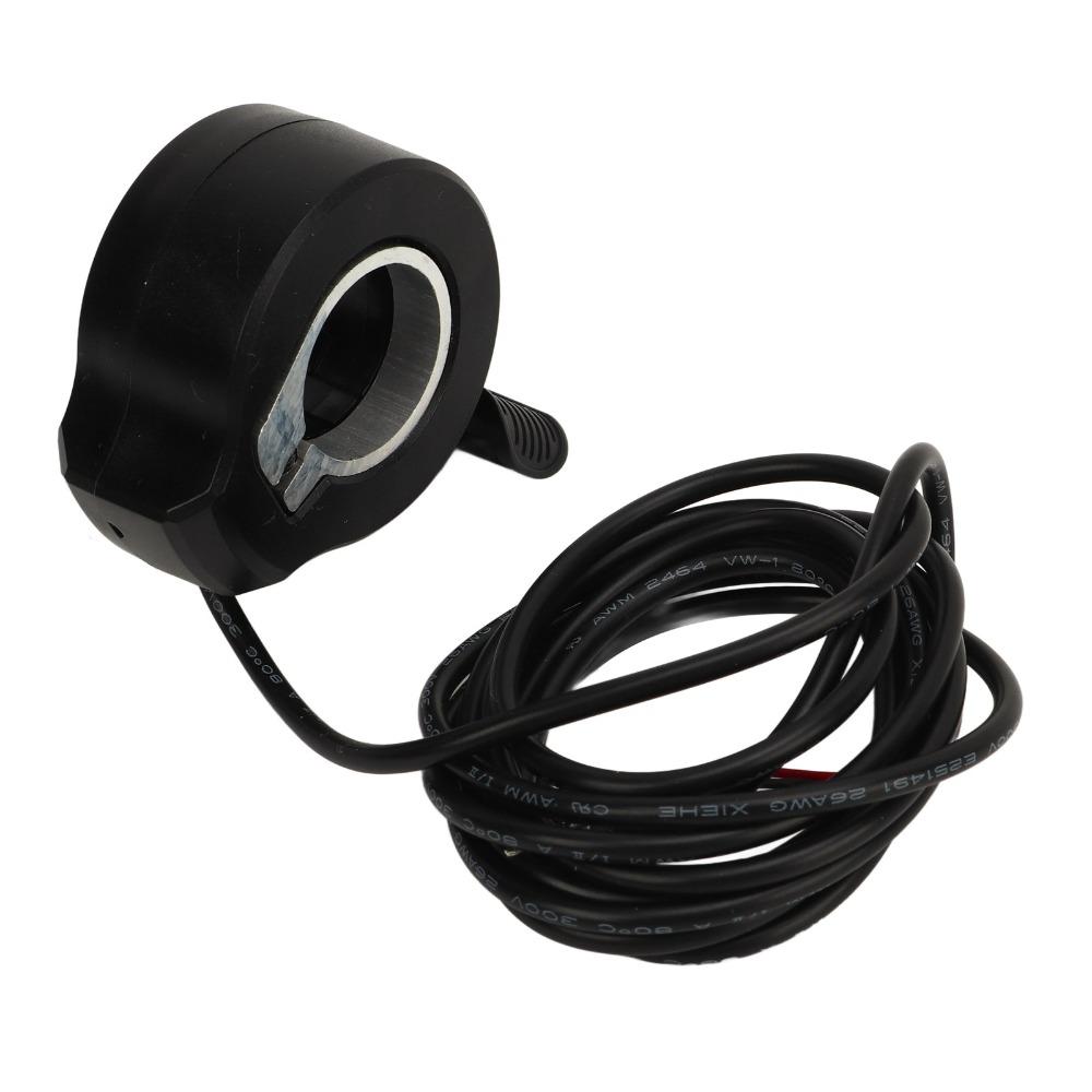22 mm Finger Throttle Accelerator ABS Electric Scooter Thumb Throttle for 130X E-Bike Application