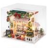 Dollhouse Handmade Kit Set Miniature English Version Christmas Sweets Treats (t-FREAK) &