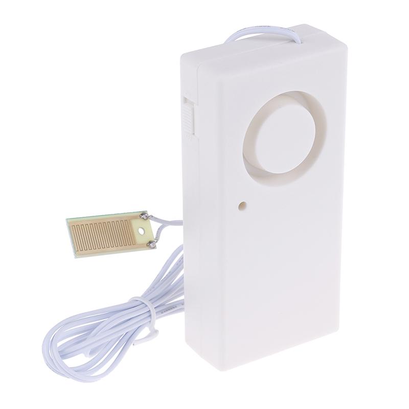 Детектор сигнализации утечки воды 120 дБ Датчик утечки воды Оповещение о наводнении Сигнализация переполнения
