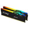 Kingston Технология Kingston FURY Настольный ПК DDR5 AM5 AMD EXPO 16 ГБ x Kingston FURY Beast RGB AM5 CL36 RGB Пожизненная гарантия Память, Сертифицировано,