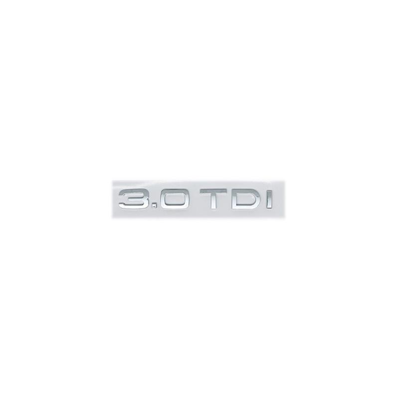 1Pc 3D ABS 2.0TDI/3.0TDI Displacement Badge Sticker - for A1/A3/A4/A5/A6/A7/A8/Q2/Q3/Q5/Q7 Trunk