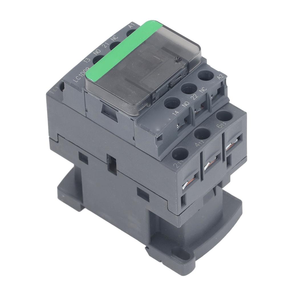 Low Voltage AC Contactor 1 Normally Open 1 Normally Closed LC1D09 Electronic Contactor 9A 380V Rated
