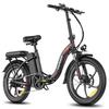 Fafrees F20+ Folding Electric Bike, 250W Motor, 36V 20Ah Battery, 20*3.0 Inch Tires