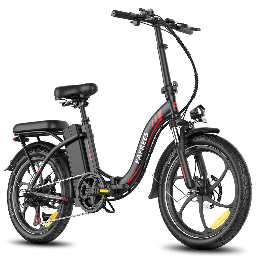 Fafrees F20+ Folding Electric Bike, 250W Motor, 36V 20Ah Battery, 20*3.0 Inch Tires
