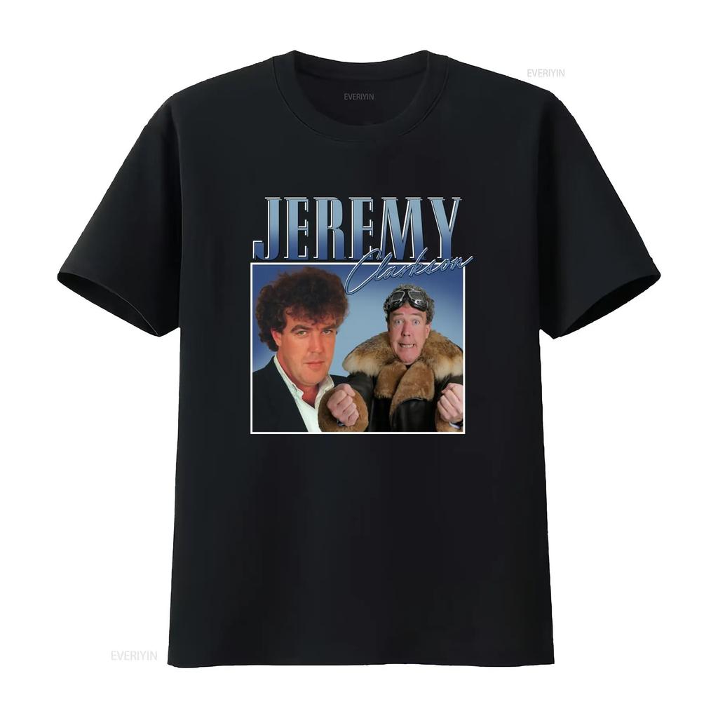 Jeremy Clarkson Appreciation T Shirt Stylish Design for Car Enthusiasts vintage Washed Versatile Unisex Soft Breathable fashion
