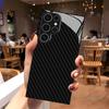 Чехол для телефона 2D с текстурой плетения из углеродного волокна для Samsung S26 S25 S24 S23 S22 S21 S20 A55 A54 Защитная крышка из закаленного стекла