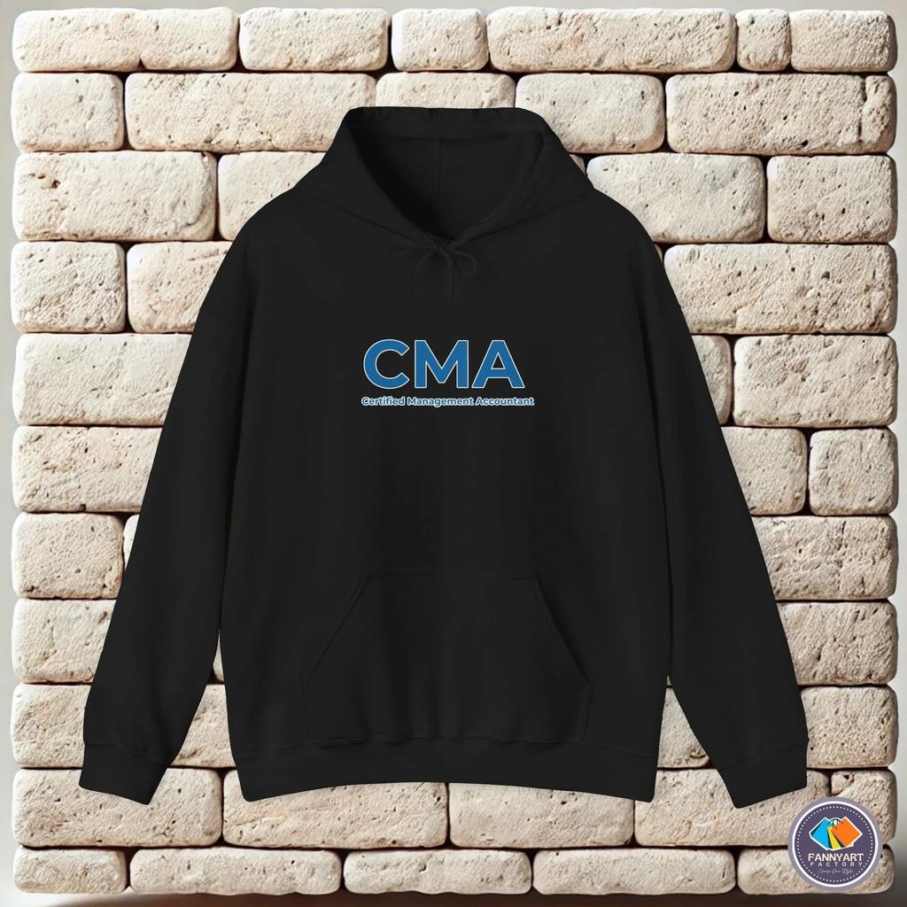 Толстовка-Повседневная Толстовка-Пуловер CMA Сертифицированный Бухгалтер Управления