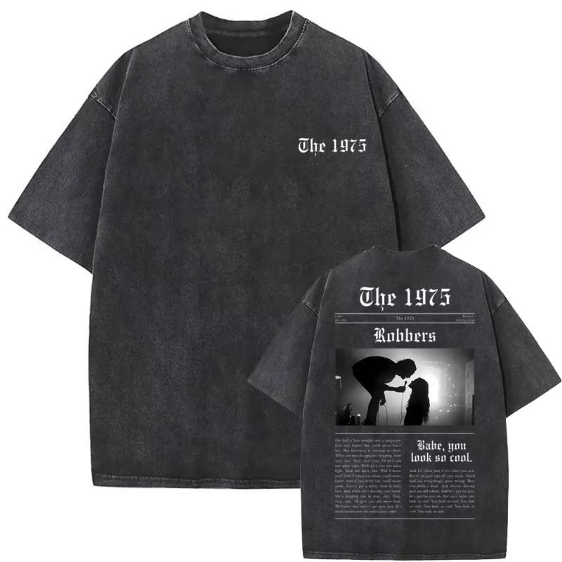 Washed Vintage The about You Print Tshirt Being Funny in A Foreign Language Album Tshirt Unisex Women Hip Hop Casual T Shirt