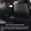 WTEMPO Чехлы на сиденья автомобиля Crown, полный комплект из 5 сидений, универсальные, подходят для большинства 5-местных автомобилей, внедорожников, грузовиков и фургонов.