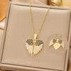 Персонализированное ожерелье с подвеской в виде крыльев ангела для женщин и девочек, креативное роскошное изысканное ожерелье, ювелирные изделия, аксессуары, подарки