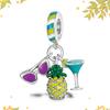 Plata Charms of Ley из стерлингового серебра 925 пробы, разноцветная эмаль, бусины для собак, кулон, подходят для оригинального браслета 925, изготовления ювелирных изделий своими руками