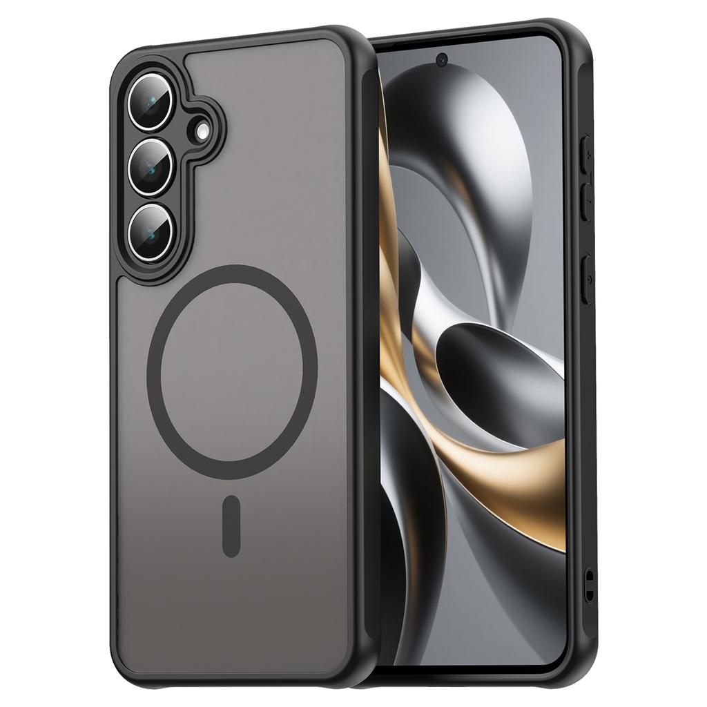 Для Samsung Galaxy S25 FE Чехол Совместимый с MagSafe Противоударный ПК+ТПУ Чехол для телефона