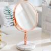 Resin Metal Makeup Mirror Double-sided Mirror Decorative Mirrors Home Decoration Accessories 360 Degree Rotation Vanity Mirrors