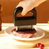 Мясорыхлитель на 48 игл с эргономичной ручкой, инструмент из нержавеющей стали для стейка, для быстрого разрушения соединительной ткани, маринования, незаменимый кухонный