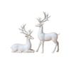 Creative Deer Desktop Ornament Sitting/Standing Position Elk Figurine  Mantle Display