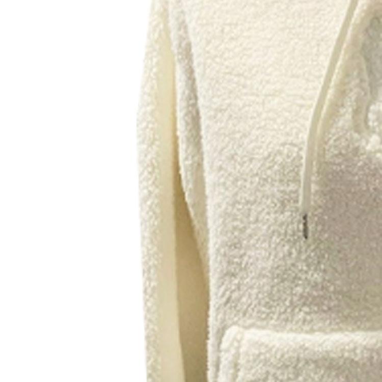 Polo Ralph Lauren однотонная флисовая куртка с капюшоном и длинными рукавами женские куртки цвета слоновой кости 211866343-002