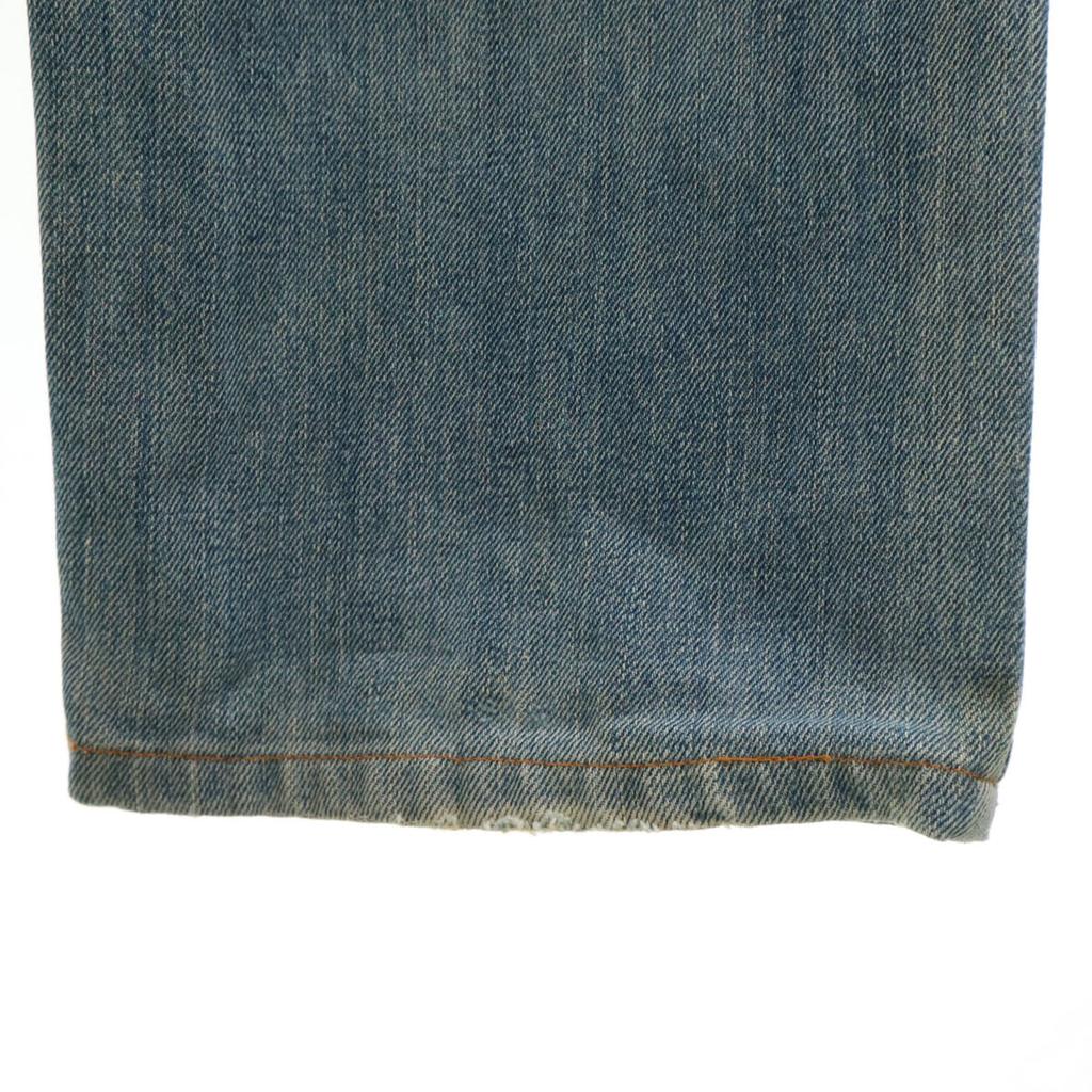 Levi's 90-е 519 Сделано в Японии Старые джинсы с высокой талией w30 Синие джинсы Женские Б/у