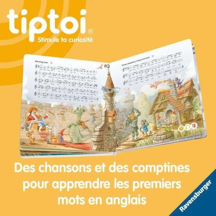Tiptoi®, Livre interactif, Mes premières comptines anglaises, 3 ans, 13099011, Ravensburger