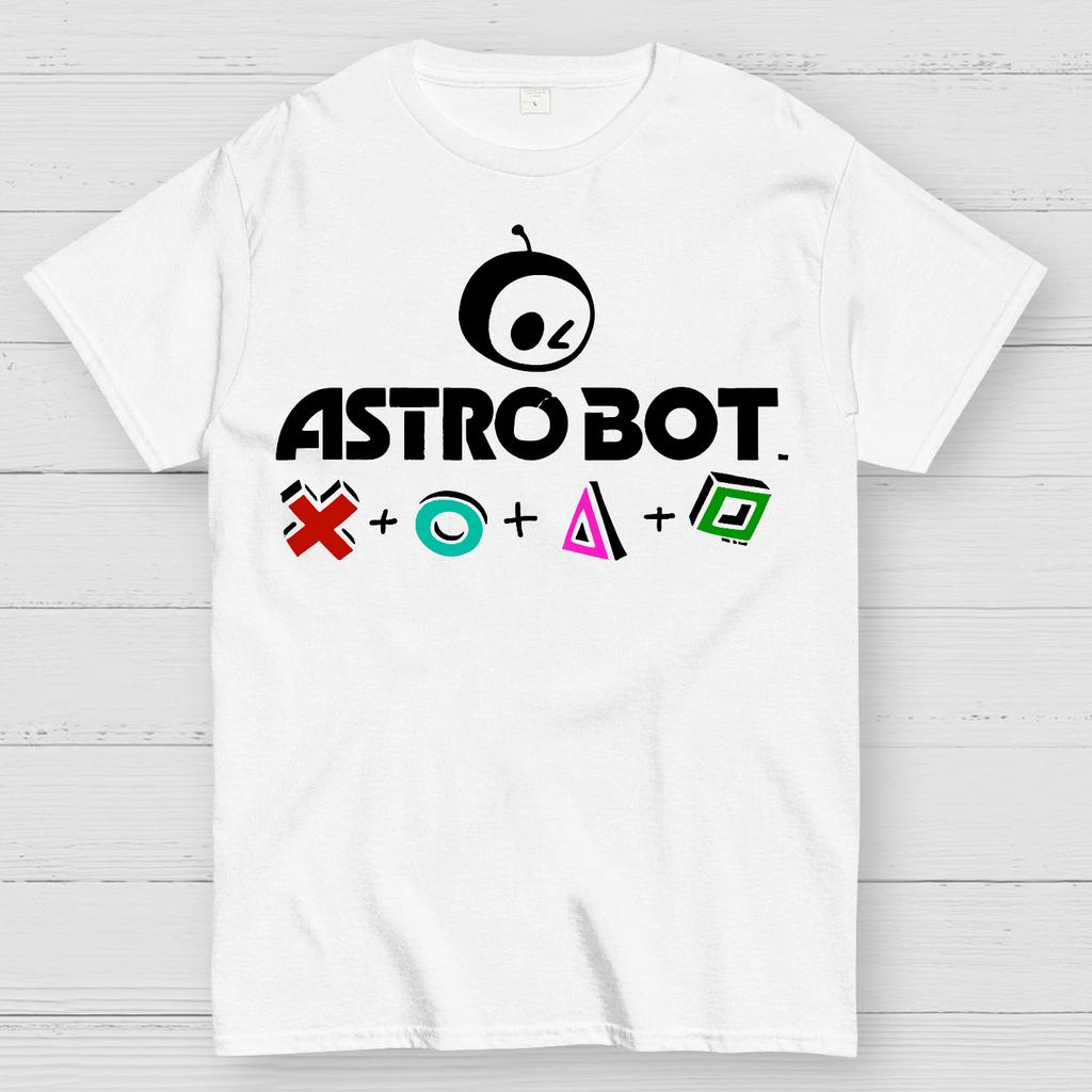 Astro Bot Cotton Summer Casual Cool Loose T-Shirt