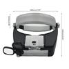 Head Mounted Binocular-Eyewear Loupe-Magnifier with 2 LED Illuminated-Headband Magnifying Glass for Jewelry Watch Repair